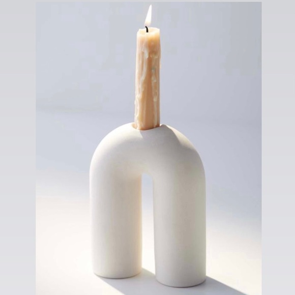 Urban Outfitters Tobi Taper Ceramic Candle Holder - Picture 2 of 5